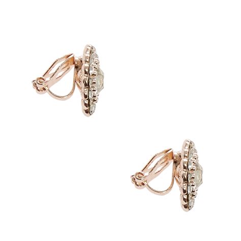 clip on stud earrings.